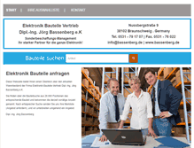 Tablet Screenshot of bassenberg.de
